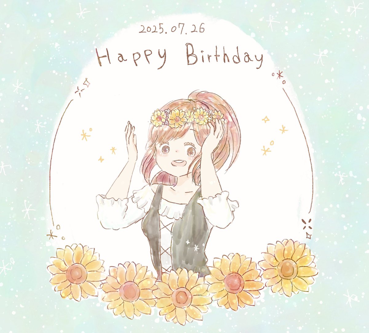 nanaiiiig's tweet image. #サシャ・ブラウス生誕祭2025

サシャお誕生日おめでとう！✨✨