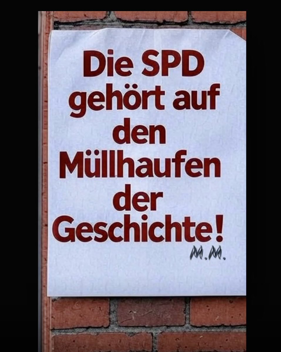 at_michii's tweet image. #DeshalbAfD
Eine Partei, die über Leichen geht, hat im Bundestag nichts verloren, sie gehört auf den Müllhaufen der Geschichte.
Denn wer die #SPD wählt, wählt den Zerfall unserer Werte, die Zerstörung unserer Freiheit und einen offenen ideologischen Angriff auf Identität,…
