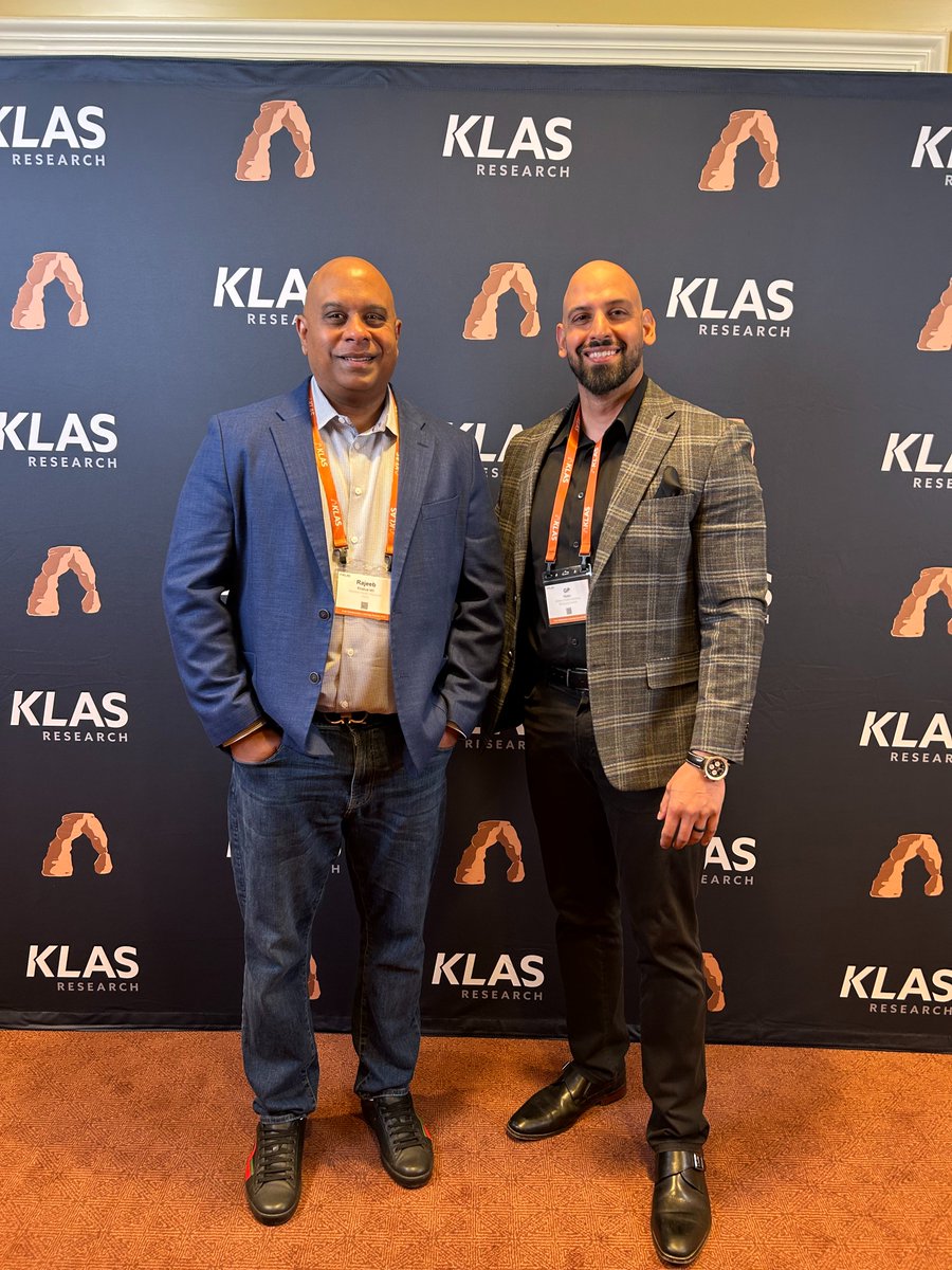 ReMedi Health Solutions (@remedihs) on Twitter photo ReMedi’s GP Hyare & Dr. Rajeeb Khatua attended #KLASArchSummit2025. As ambient AI rises, the fundamentals remain: clinician voice, tailored training & meaningful personalization. We’re evolving with new service lines & refining peer-to-peer support with <a href="/KLASresearch/">KLAS Research</a> insights. ReMedi’s GP Hyare & Dr. Rajeeb Khatua attended #KLASArchSummit2025. As ambient AI rises, the fundamentals remain: clinician voice, tailored training & meaningful personalization. We’re evolving with new service lines & refining peer-to-peer support with <a href="/KLASresearch/">KLAS Research</a> insights.