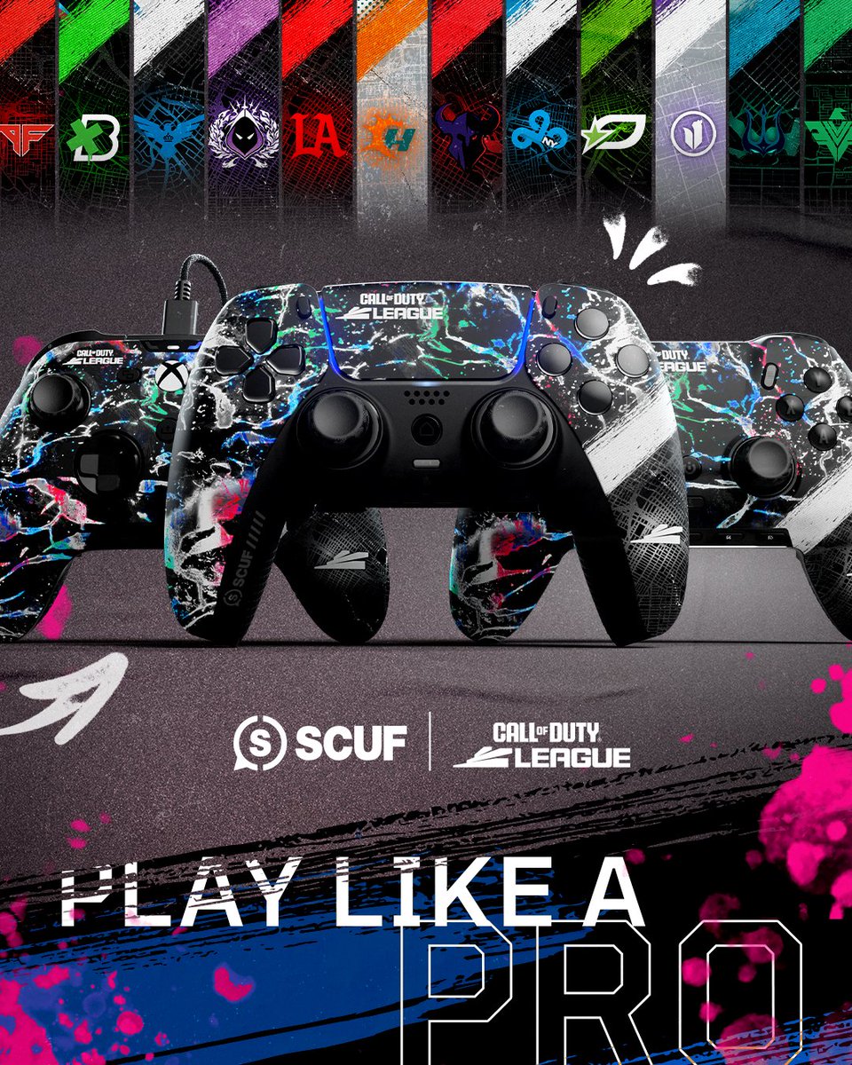 Pendant tout ce weekend EWC vous pouvez profiter de 30€ de réduction sur les manettes officielles de la #CDL25 🎮

➡️ scuf.co/shopFR