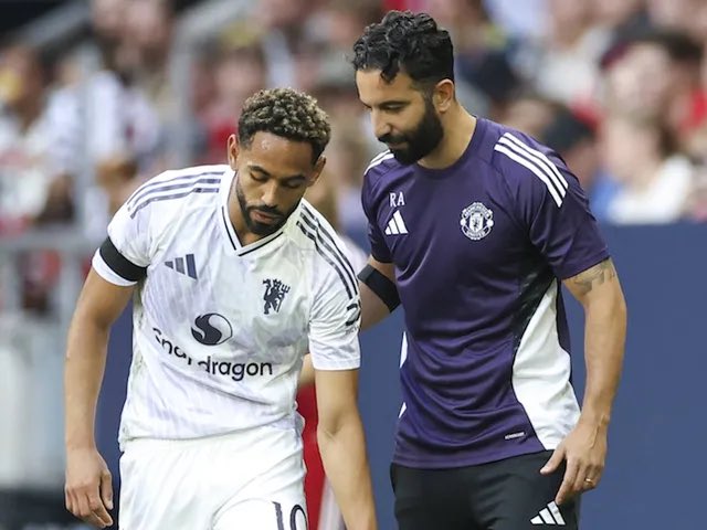 UtdLoyals_'s tweet image. 🎙️ Ruben Amorim & Matheus Cunha will speak to the Chicago media at 17:00 BST.