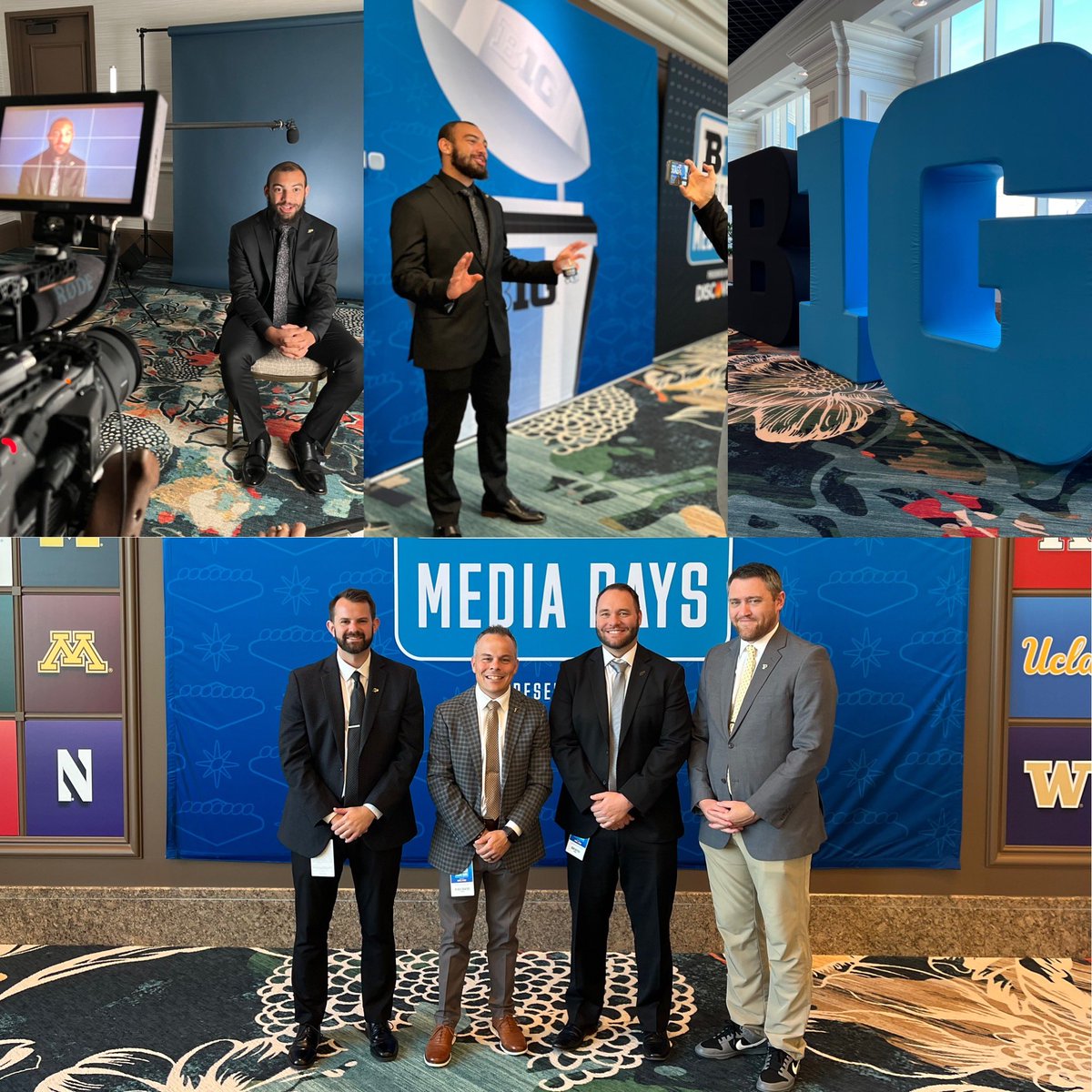 p_crawf's tweet image. Fantastic time for @devin_mockobee and @BoilerFootball at @B1Gfootball Media Days. Was fortunate to help Mock throughout the day; he is one of our very best people at Purdue University.
The beginning of the @Coach_Odom Era is very soon! Boiler Up.