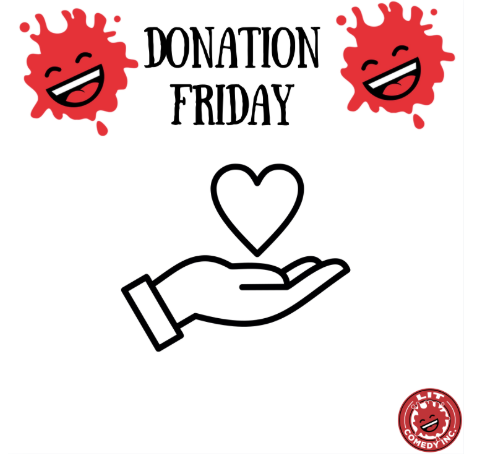 You make the magic happen.
Every donation fuels our shows, scholarships, and spaces where voices shine.
Be a hero for the ha-ha. Donate today.
#LaughIndexTheatre #GivingFriday #BeTheLaugh #MakeFunnyPossible