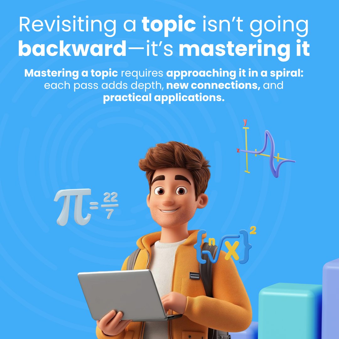 CloudLabs_co's tweet image. Discover why it’s essential for deep and progressive learning. ⬆️
#SpiralCurriculum #MeaningfulLearning #CloudLabs