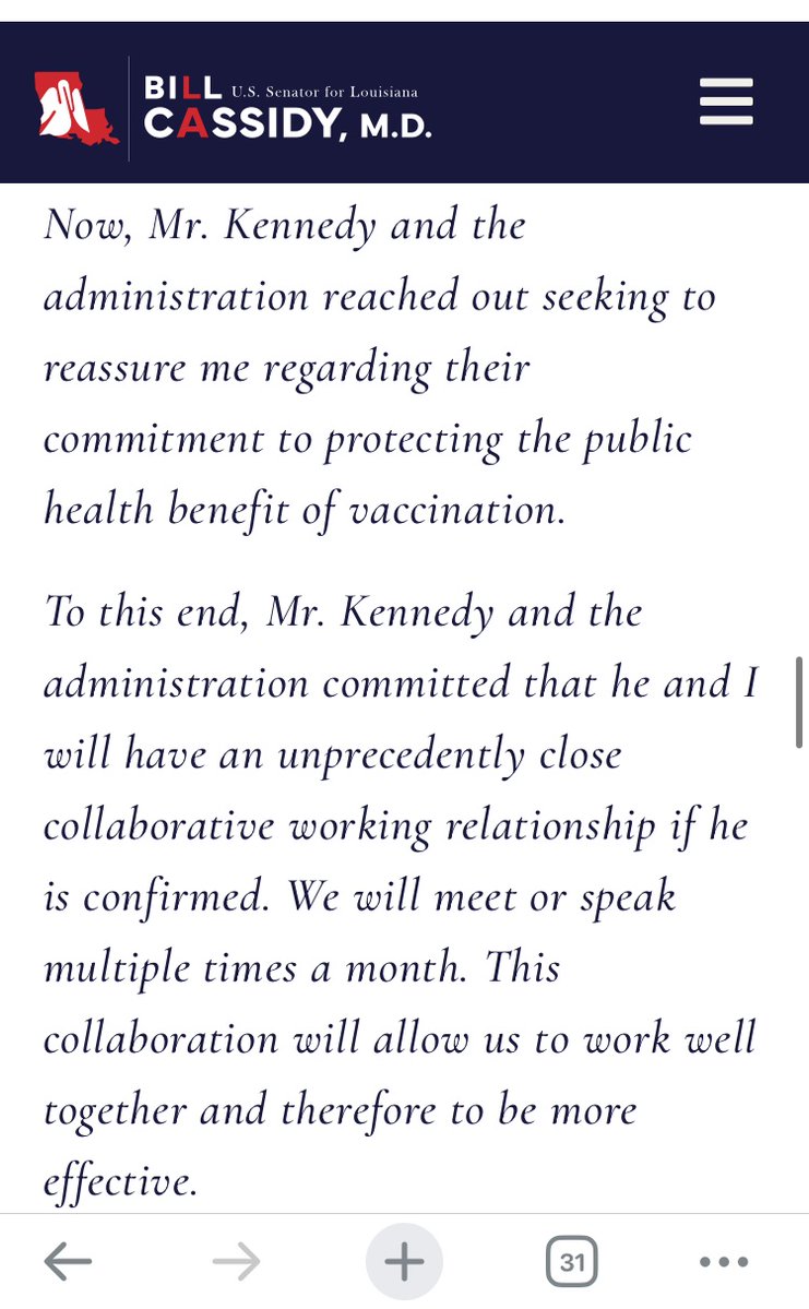 dr_alexharris's tweet image. RFK Jr. has removed the federal approval for some flu vaccines.
I wonder if Senator (and physician) Bill Cassidy sincere y believed healthcare was in safe hands when he confirmed RFK as HHS secretary & how he feels about it now.