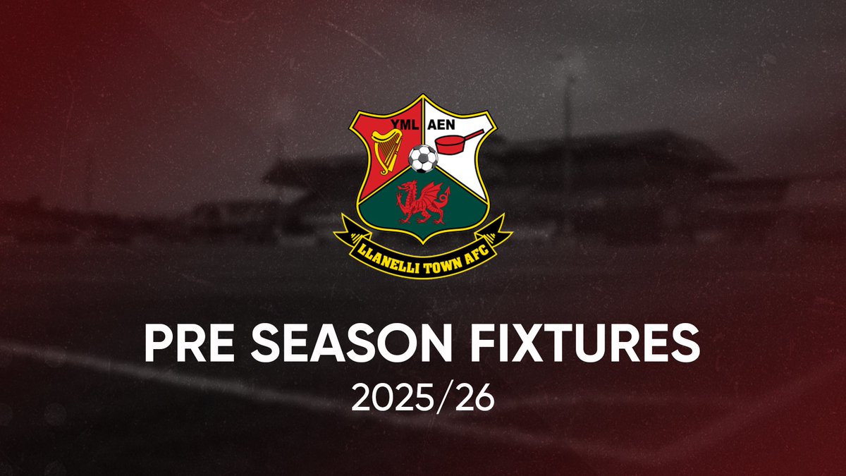 🔴 PRE SEASON FIXTURES 2025/26 ANNOUNCED!

The Reds are looking ahead to the new Genero Adran South campaign and pre season is well underway!

Our full schedule and more information; llanellitownafc.com/07/25/womens-p…