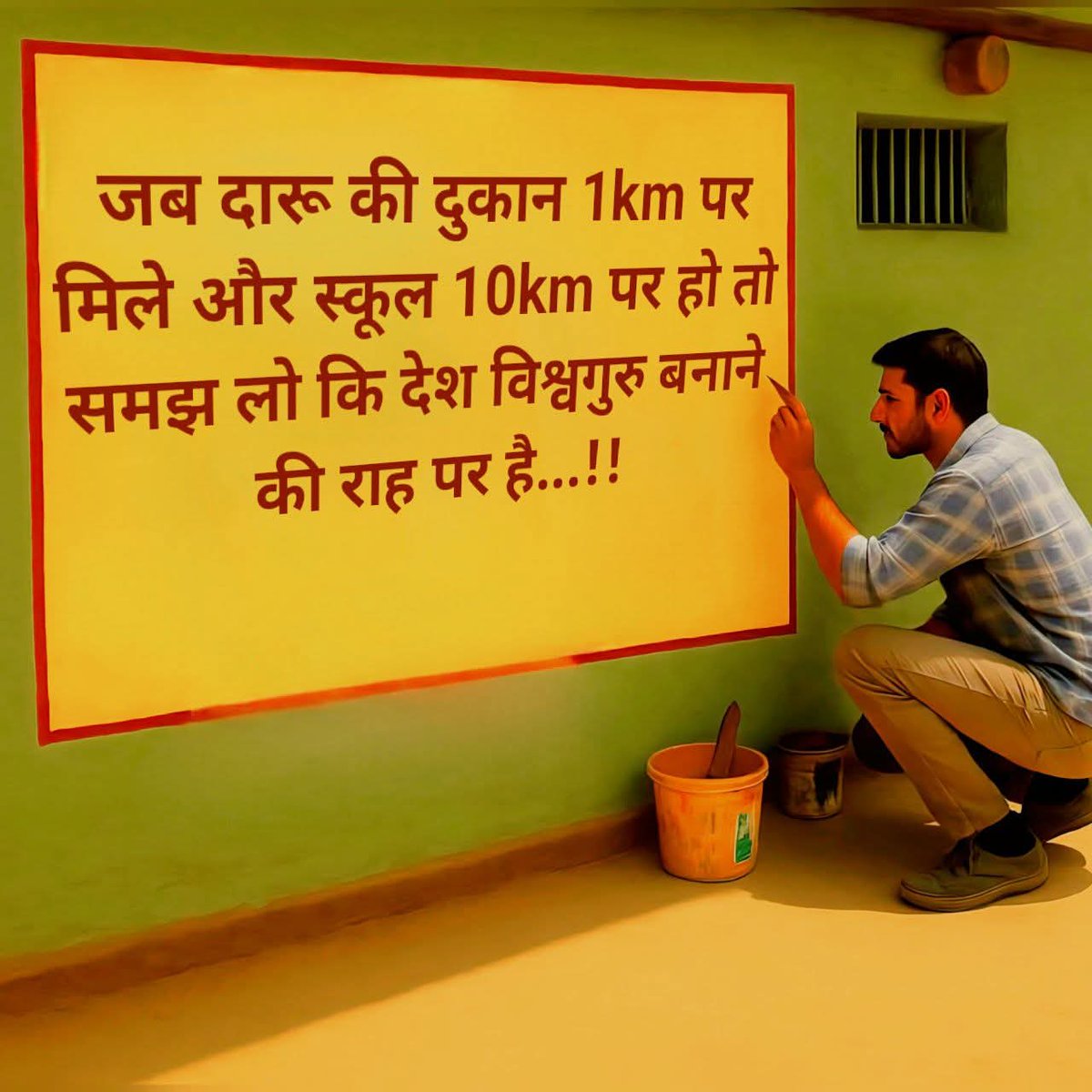 उत्तर प्रदेश तेजी से विश्वगुरु की राह पर अग्रसर होते हुए..👍
#SavePrimarySchool #मर्जर