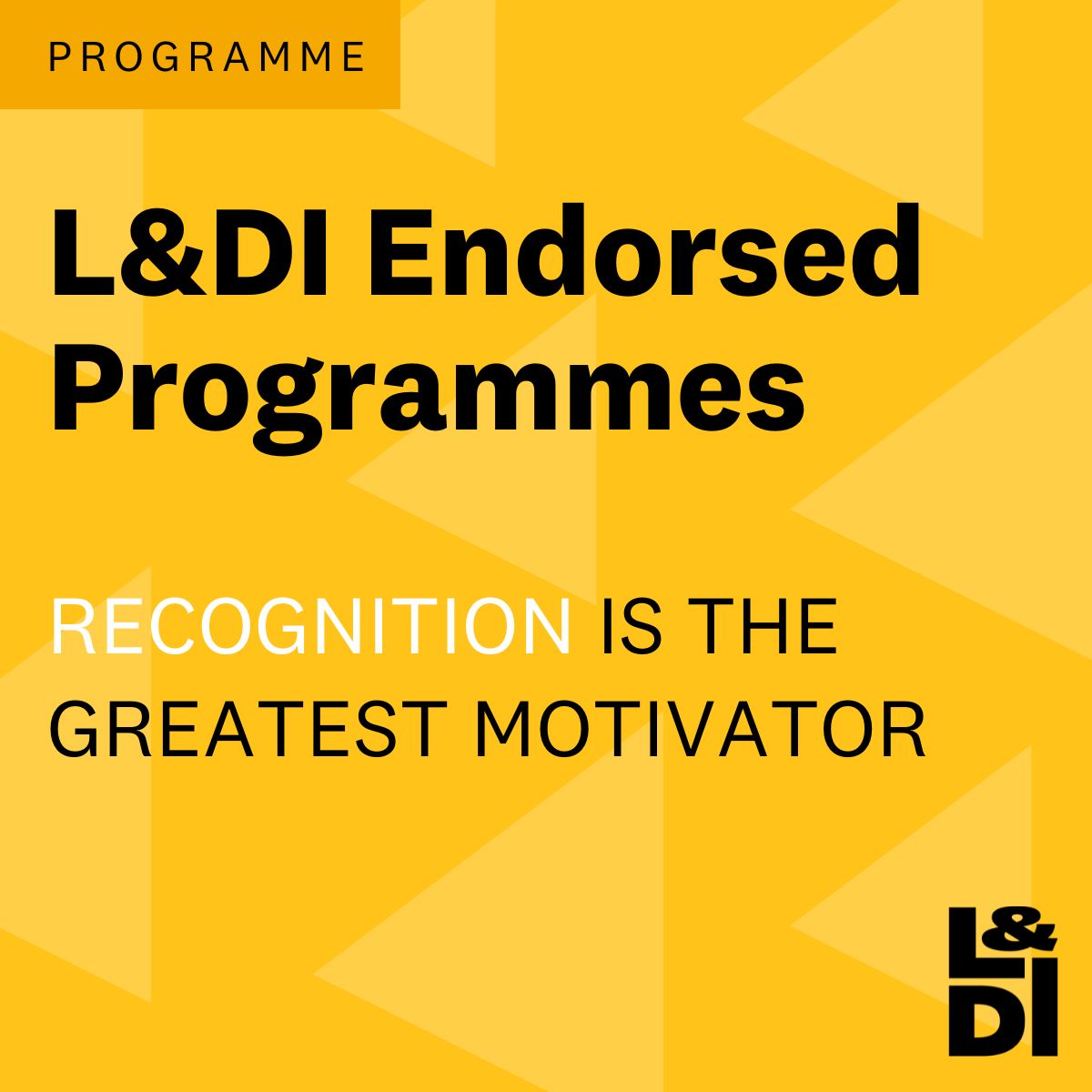LandDInstitute's tweet image. L&DI #EndorsedProgrammes recognise specific L&D initiatives which have achieved quantifiable results and have added value in an innovative way.
More info, and how to apply to run L&DI Endorsed Programmes: hubs.li/Q03t-Nnq0
#learning #development