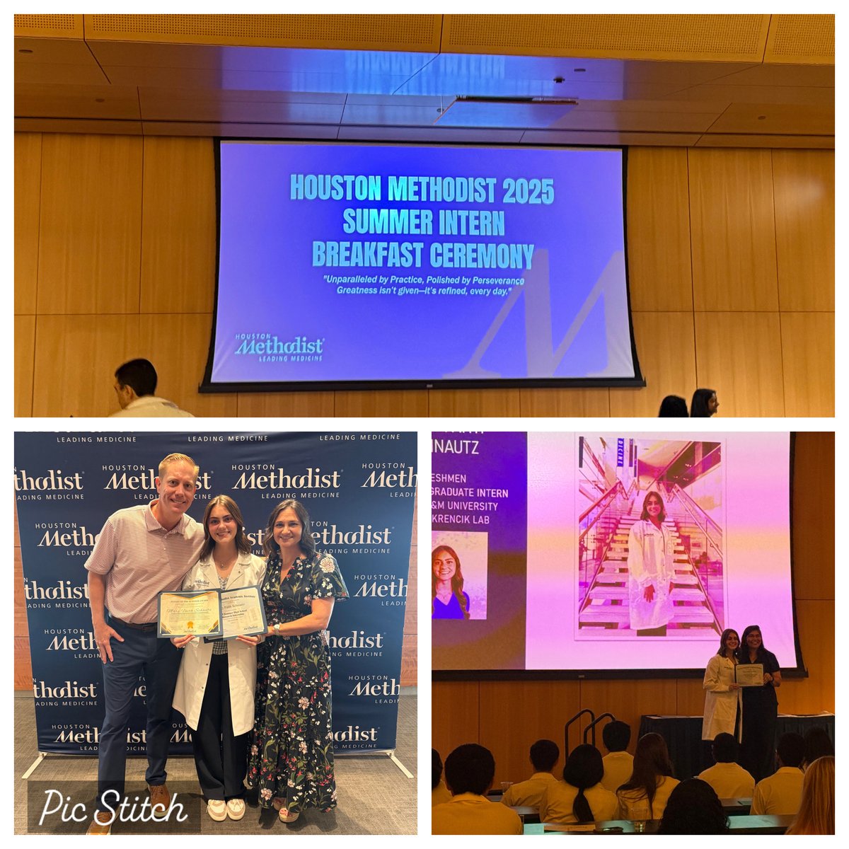 Supt_GCISD's tweet image. Great to be here in Houston this morning celebrating Mary Faith as she closes out her summer internship!