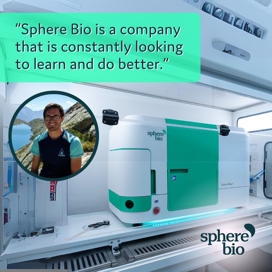 Less plastic. Less energy. More science. ♻️

Learn how Sphere Bio’s platforms outperform and reduce environmental impact.

📘 Interview with Kieran Priest: bit.ly/4e1n10j 

#SustainableBiotech #GreenLabs #SingleCellTech