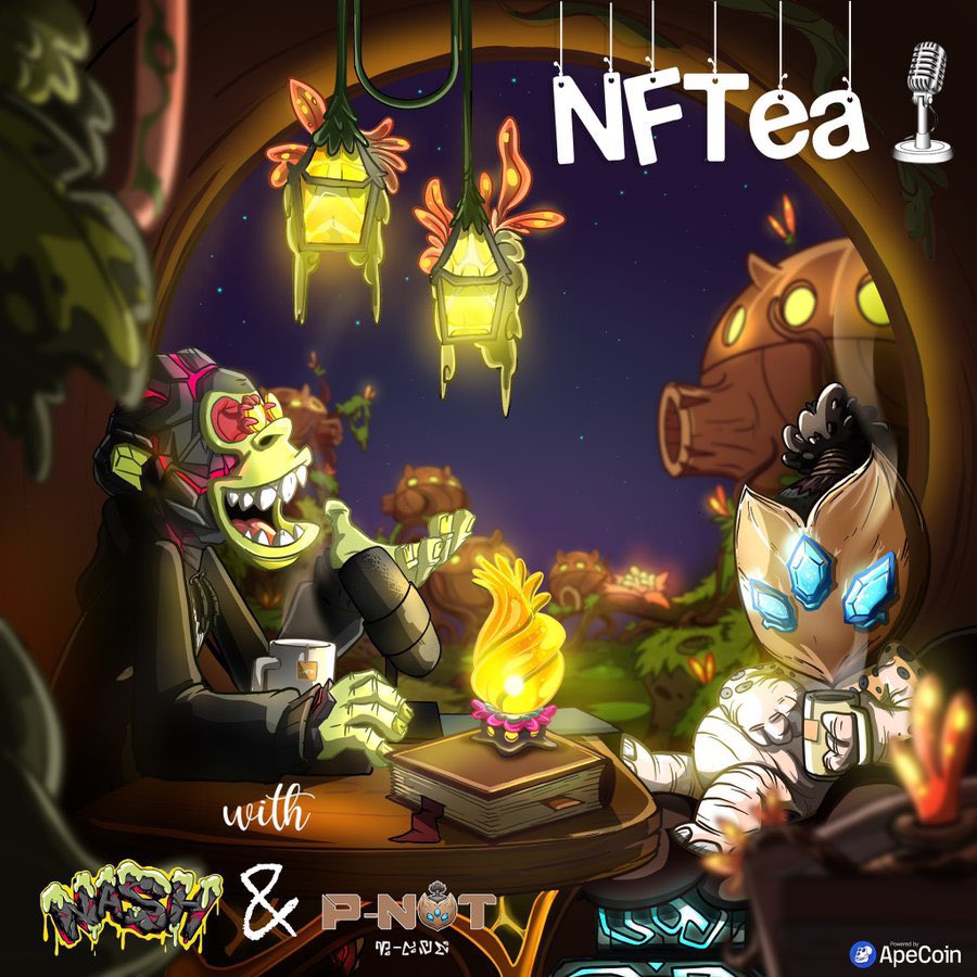 nashahmed3's tweet image. 🚨 UPDATE ‼️
the @NFTeaShow 🎙️ will be hosted today at 5pm ET / 2pm PT through bubbles on @OthersideMeta 🫧