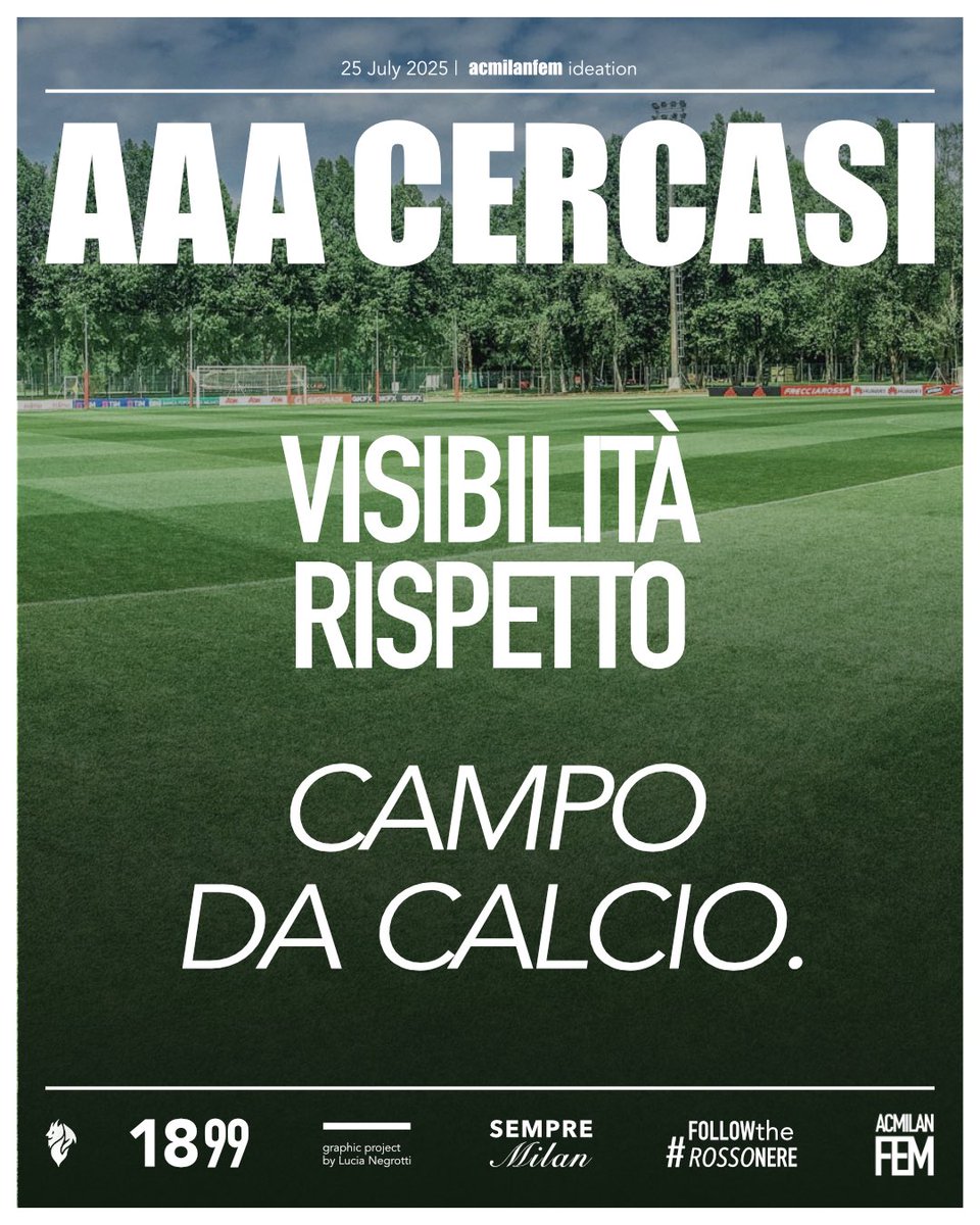 ofbeinguta's tweet photo. Stavo riguardando la semi delle Azzurre, mentre preparavo le grafiche del calendario della Serie A.

E l’occhio mi cade sul post dell’account del Milan: “We’re playing our home games at the Velodromo A. Pavesi in Fiorenzuola d’Arda, while PUMA House of Football gets a touch up”. https://t.co/EHZ12b6CVj