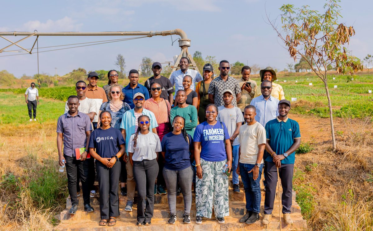 Rwanda Institute for Conservation Agriculture (@rica_rwanda) on Twitter photo Today, RICA hosted the <a href="/_AfricanFood/">African Food Fellowship</a> team on campus. They toured our Conservation Agriculture (CA) demonstration plots and explored our automated irrigation systems. It’s always a pleasure to share insights on resource-efficient farming practices and systems that build soil Today, RICA hosted the <a href="/_AfricanFood/">African Food Fellowship</a> team on campus. They toured our Conservation Agriculture (CA) demonstration plots and explored our automated irrigation systems. It’s always a pleasure to share insights on resource-efficient farming practices and systems that build soil
