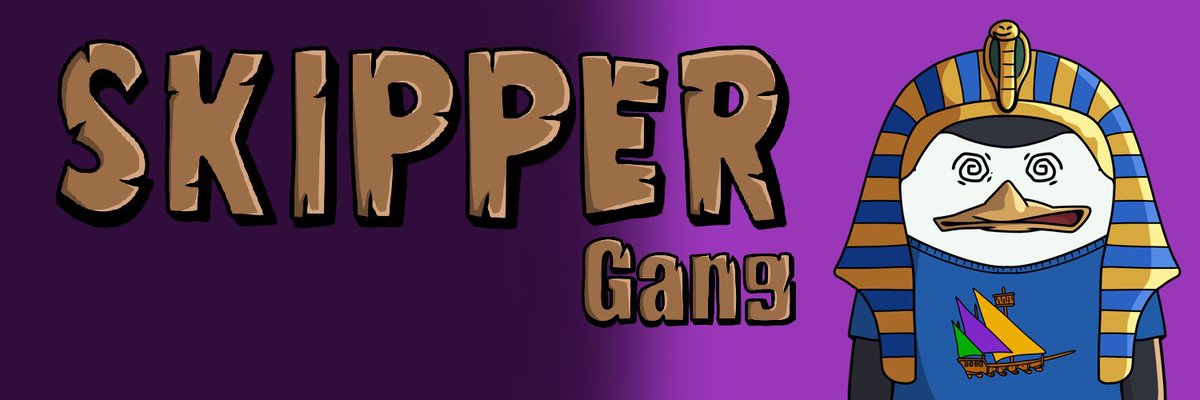 Thanks <a href="/skipperoncafe/">Skipper</a> for the Custom Banner of the Skipper NFT 🙏🏼

$SKPPR Launched Yesterday: firstledger.net/token/rH67qWJS… 🚀 Jeets Jeet, Holders Hold

NFTs <a href="/xrpcafe/">xrp.cafe ☕</a> : xrp.cafe/collection/ski…

The XRPL Has NFTs and Memes
