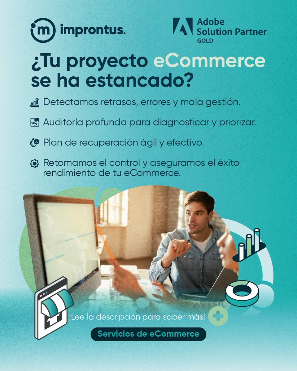 Improntus_'s tweet image. 🚨 ¿Tu proyecto eCommerce está en crisis? Es momento de actuar.
📩 Estamos listos para ayudarte a recuperarlo → improntus.com/contacto/?utm_…

#adobepartner #improntus #elevatingdigitalexperience #rescateproyectos #ecommercecrisis #solucionesdigitales #adobecommerce