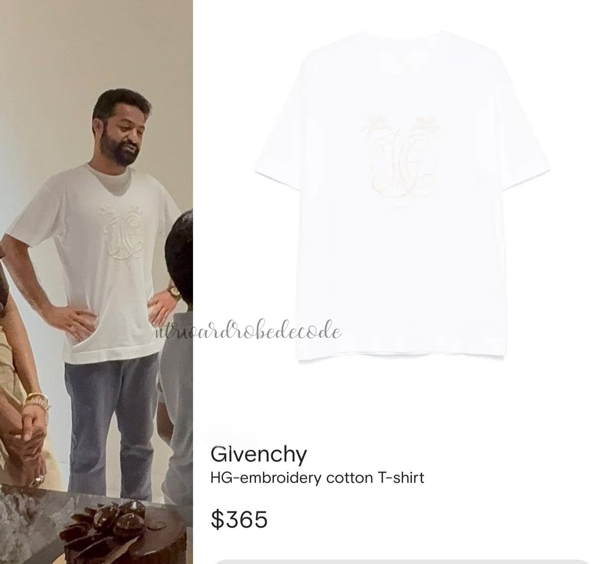NTRWardrobe's tweet image. . @tarak9999 in Givenchy
Cost - $365 - 31,588 INR
#NTRWardrobeDecode
#War2