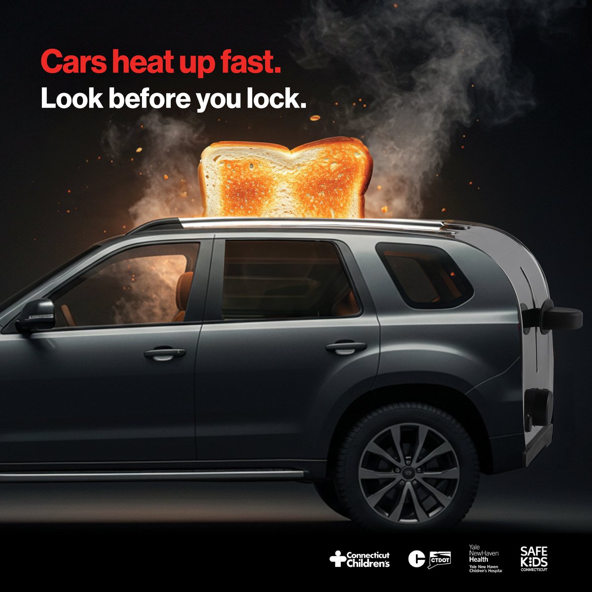The temperature in Connecticut is expected to reach 90 degrees today! Our newly launched Where’s Baby? campaign is a reminder to parents and caregivers about the dangers of heatstroke. Learn more: wheresbaby.org

#LookBeforeYouLock #HeatstrokeAwareness #WheresBaby