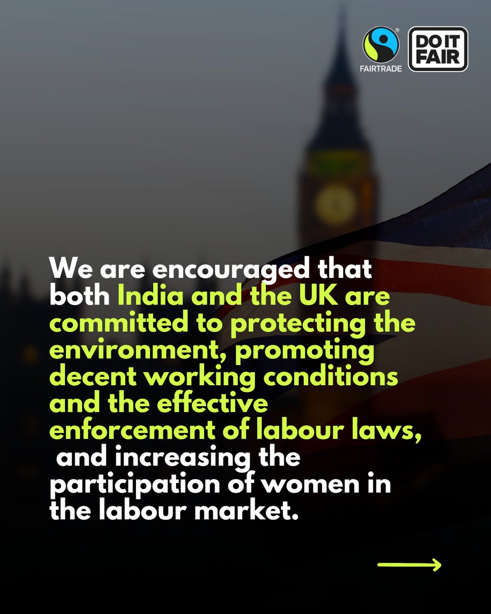 FairtradeUK's tweet image. 🇬🇧🤝🇮🇳 The UK-India trade deal could be a turning point for fairer trade. But tariff cuts must translate into better incomes for Indian farmers.
Read our comment 👀 shorturl.at/umBsx
#FairTrade #UKIndiaTrade #DoItFair #Fairtrade