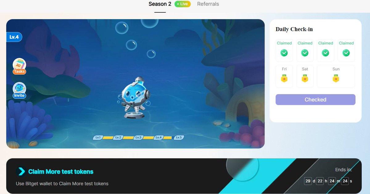 P_JUBA_II's tweet photo. 🚨 @pharos_network Testnet Season 2 is LIVE!
New quests, dApps & rewards — reach Level 5 in 29 days to boost your airdrop chances!

How to Start:
1️⃣ Go to: https://t.co/MLizea9HsU
2️⃣ Connect your EVM wallet (MetaMask / Bitget...)
3️⃣ Claim 0.3 $PHRS daily faucet (Connect Bitget Wallet to get more)
4️⃣ Complete 91+ onchain tasks (swaps, LPs, domains, transfers)

New Partner Quests (Season 2):

1. Primus Labs – Send tokens via Twitter handle
🔗 https://t.co/5RubjrV3tx
2. AquaFlux – Mint an RWA NFT
🔗 https://t.co/LzgB0c3DNe 
3. AutoStaking – Test AI Portfolio with MockUSD
🔗 https://t.co/n5mPCjrw8r
4. Fiamma Labs – Bridge testnet BTC to Pharos
🔗 Faucet: https://t.co/yMYKQrhHCB
🔗 Bridge: https://t.co/rxaBNbnmKl
5. BrokexFi – Trade CFDs with test $USDC
🔗 Faucet: https://t.co/lkme4tAMpO
🔗 App: https://t.co/5u2fV5yxXy
6. Grandline World – Mint all available NFTs
🔗 https://t.co/duHws2YPCU

Notes:
📊 Track your progress: https://t.co/CHpjUiWwpR or /testnetinfo in Discord
⚠️ Some dApps may be buggy — be patient!