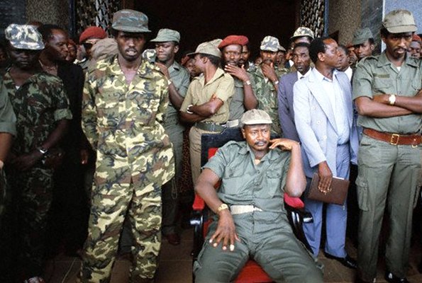 He told them, "That is a good idea, but you see, we cannot do that because those generals in the Army are trained. They are also soldiers. You're not trained, so you cannot lead them. But, I will do something for you."

... writes Albert Aggrey Alexander Ekirapa in his book -