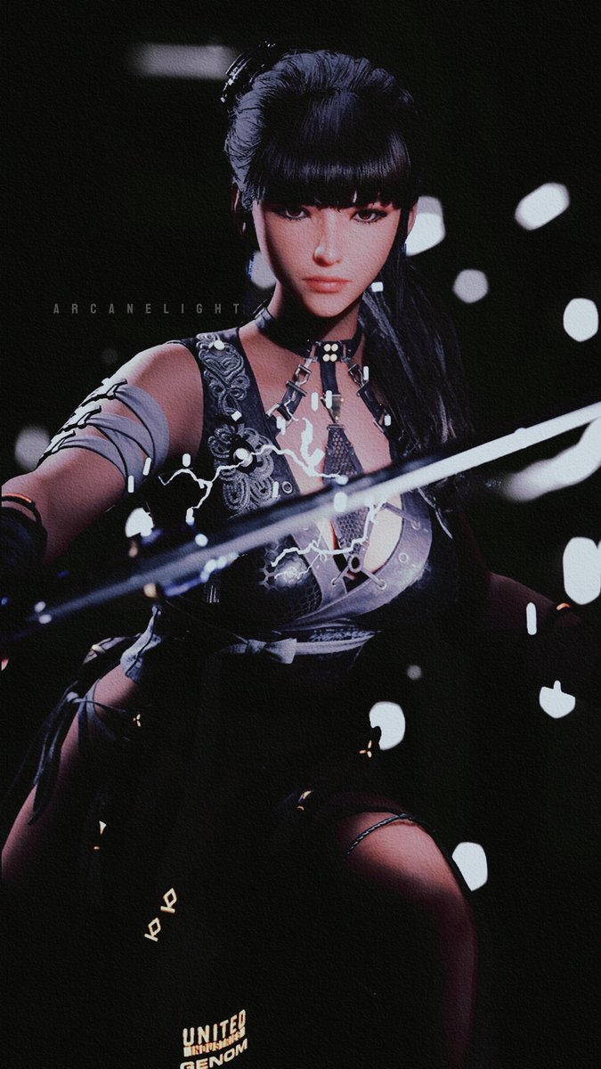 ArcaneLight_'s tweet image. The grainy textured edit just felt right for this one. 
What do you think? | @StellarBlade 

~Tap for fullscreen ✅

#ステラーブレイド #StellarBlade #VirtualPhotography #PhotoMode #VGPUnite #TheCapturedCollective