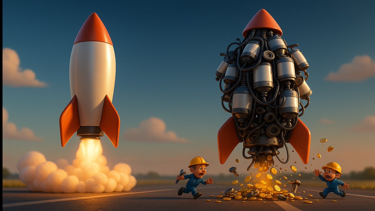 GRM_Web3's tweet image. Innovation for Innovation’s Sake: The Hidden Cost of Complexity
There’s a near-religious obsession with novelty in tech. We "innovate" as naturally as we breathe, sometimes with no clearer justification than the thrill of telling the market (and our own ego) that we’re "ahead."…