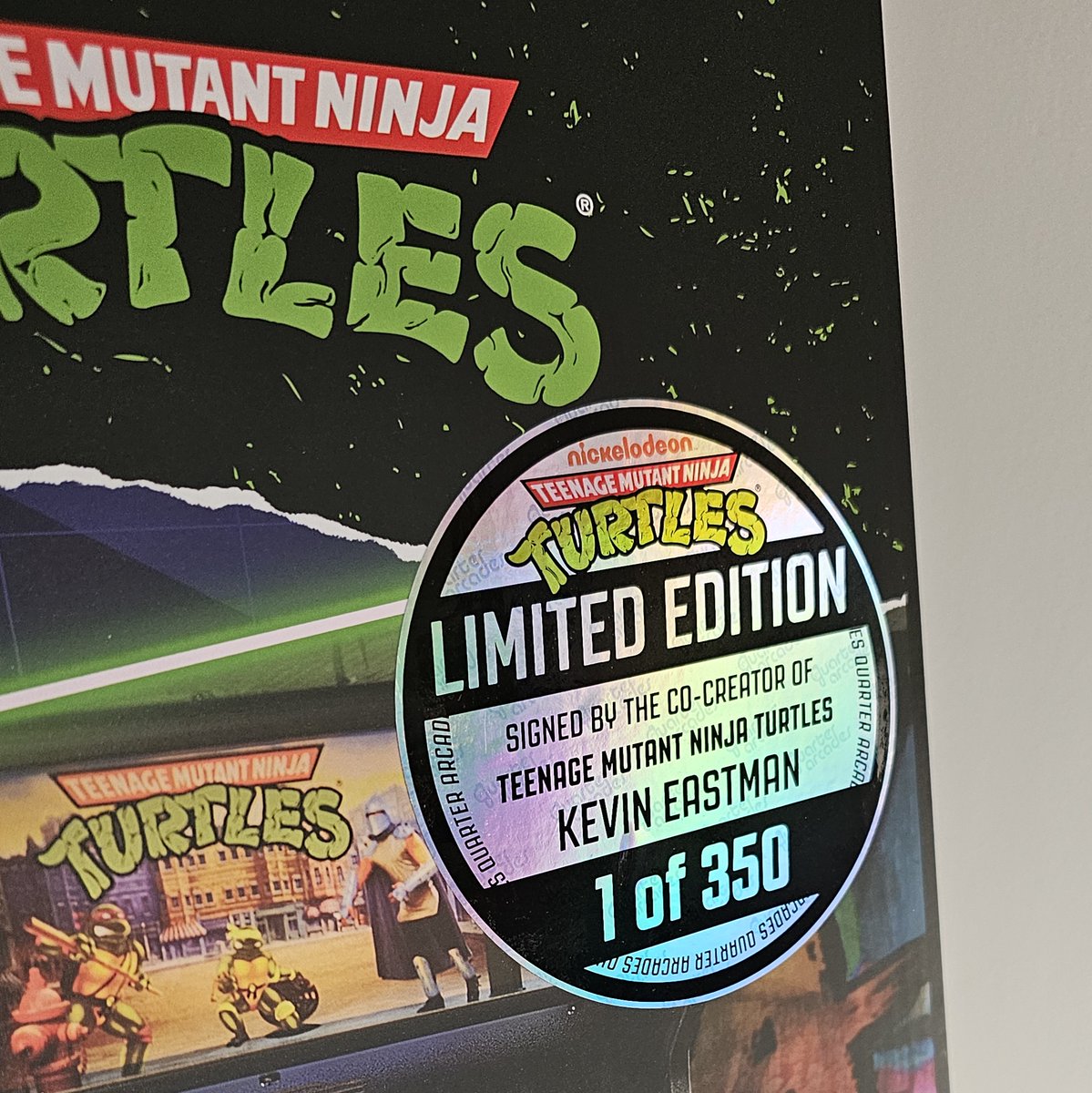 Quarter_Arcades's tweet image. The Teenage Mutant Ninja Turtles Quarter Arcade Collector's Edition is currently on sale @_JustGeek !
🍕 Signed by TMNT co-creator Kevin Eastman
🍕 Only 350 available worldwide
🍕 Fully playable!
Grab a slice of the action via the link below ⤵️
justgeek.com/products/offic…