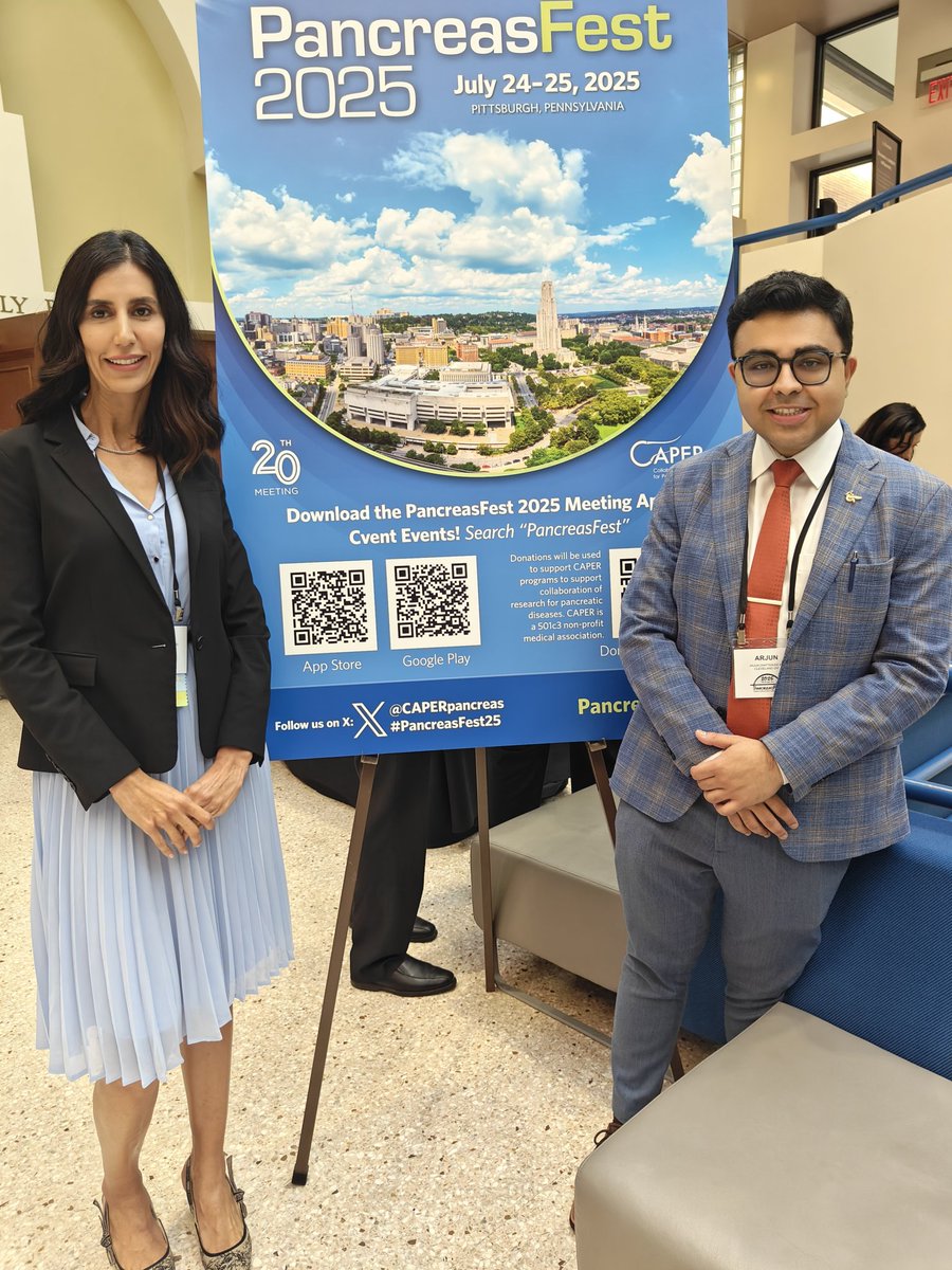 Chatterjee_MD's tweet image. Honored to share the stage with pancreas legends to present our work on Fatty Pancreas Disease & Exocrine Pancreas Insufficiency — and grateful to receive the travel award! #PancreasFEST25
@MaisamHaijaMD #MitchRamsey @cincykidspcc @CCF_GIFellows #OSUGHNDivision @UCMCGIHEP