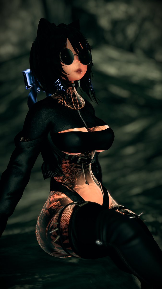 Neziiel's tweet image. Straight up villain... 🖤🥀⛓️