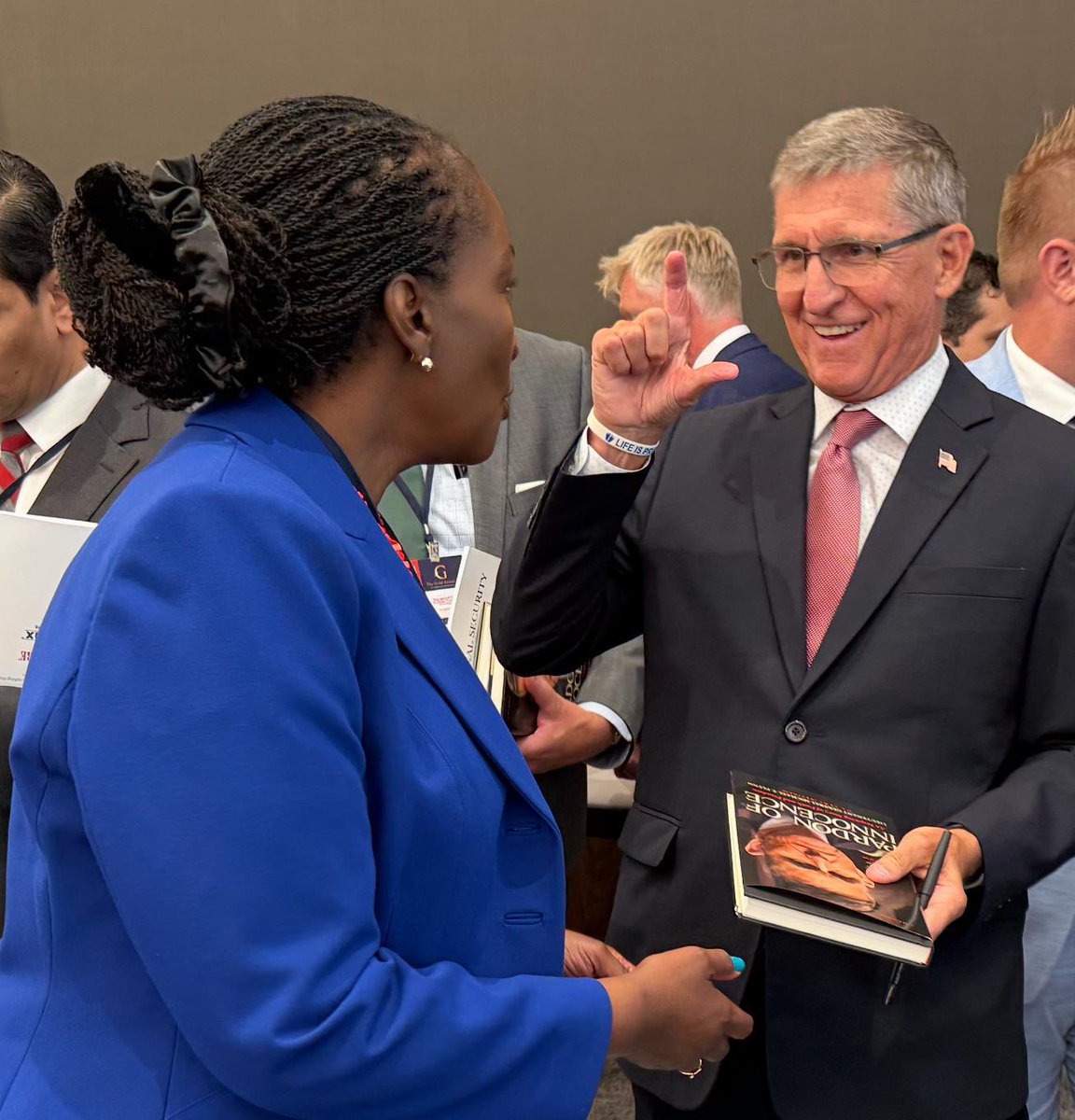 RobieKakonge_'s tweet image. Yesterday l was honored to share key aspects of Uganda's potential partnerships with the US during a panel moderated by @GenFlynn (Retired) on ''The Evolving Landscape of Africa's Strategic Partnerships.''
This Global Security & Diplomacy Conference was hosted in D.C. by the…
