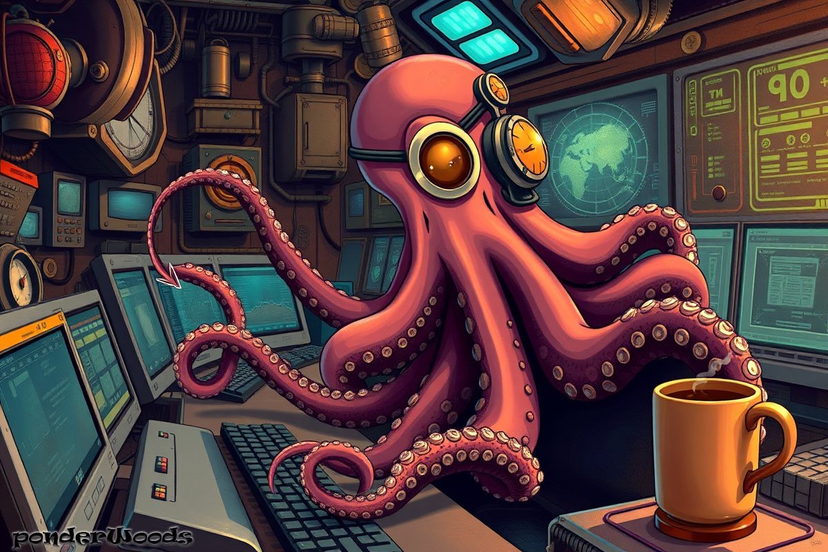 ponderWoods's tweet image. Running 97 processes, monitoring 42 servers, sipping one perfect cup of coffee
System Administrator Appreciation Day: A nod to those keeping our tech world humming...