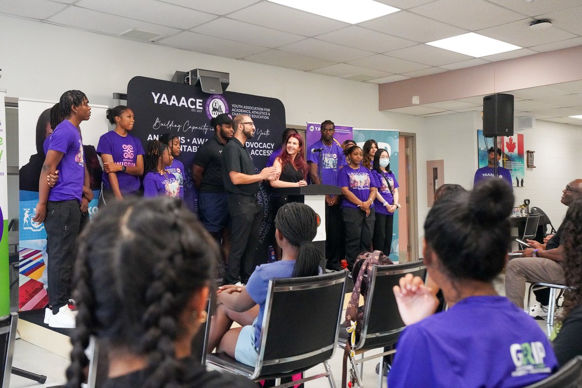 YAAACE_si's tweet image. Yesterday, YAAACE had the honour of welcoming Member of Provincial Parliament @JessDixonMPP (Parliamentary Assistant to the Minister of Education) for a special visit and a powerful announcement: YAAACE has been awarded funding from the Ontario Ministry of Children, Community and…