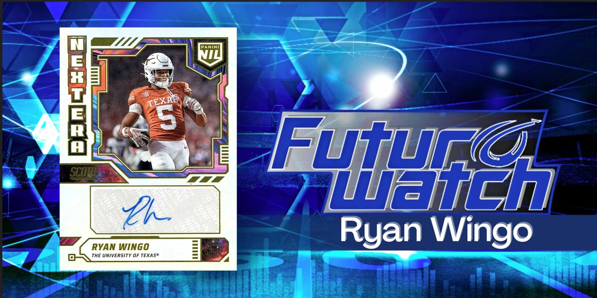 GTSDistribution's tweet image. Check it out!! 😃 Future Watch NIL Football: Ryan Wingo, Texas Longhorns gogts.net/future-watch-n… #TheHobby