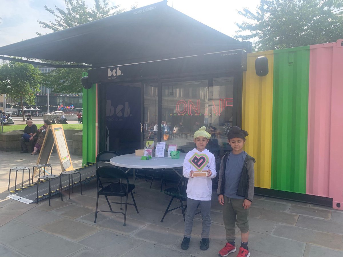 bcbradio's tweet image. We’re loving being at BD:Fest with the #BCBRadioBox! Next Amandeep is going to be talking about winning a prestigious chess competition
We’re live until 6pm on 106.6FM and bcbradio.co.uk/player