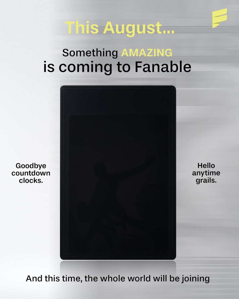 This August, Fanable goes global, and let’s just say, with great power comes great flexibility.

No timers. No stress. Just grails dropping faster than Spidey on a deadline.

And yeah… you might want to take a closer look at that silhouette 👀
