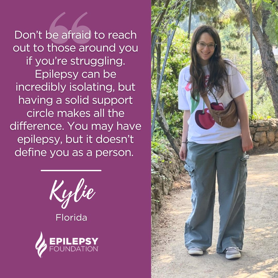 EpilepsyFdn's tweet image. Being a young adult with epilepsy has been challenging, mainly a loss of independence that most people my age don’t experience. I want people to know they aren’t alone, and I believe epilepsy needs more awareness to help fund research. Share your story: epilepsy.com/eJourney?utm_c…