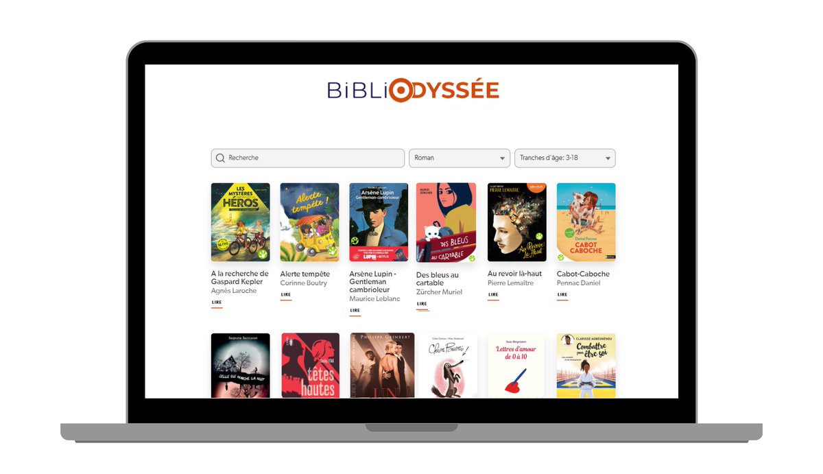 Médiathèques CASA (@medcasa) on Twitter photo 📣Nouveau Service numérique
Découvrez Bibliodyssée une collection de 115 livres adaptés aux enfants & adolescents dyslexiques ou petits lecteurs, accessibles en lecture directe
Connectez vous & accédez à la page ma-mediatheque.net/default/livres…
#dyslexie #lecturefacile
<a href="/CASAOfficiel/">CASA - Officiel</a> 📣Nouveau Service numérique
Découvrez Bibliodyssée une collection de 115 livres adaptés aux enfants & adolescents dyslexiques ou petits lecteurs, accessibles en lecture directe
Connectez vous & accédez à la page ma-mediatheque.net/default/livres…
#dyslexie #lecturefacile
<a href="/CASAOfficiel/">CASA - Officiel</a>