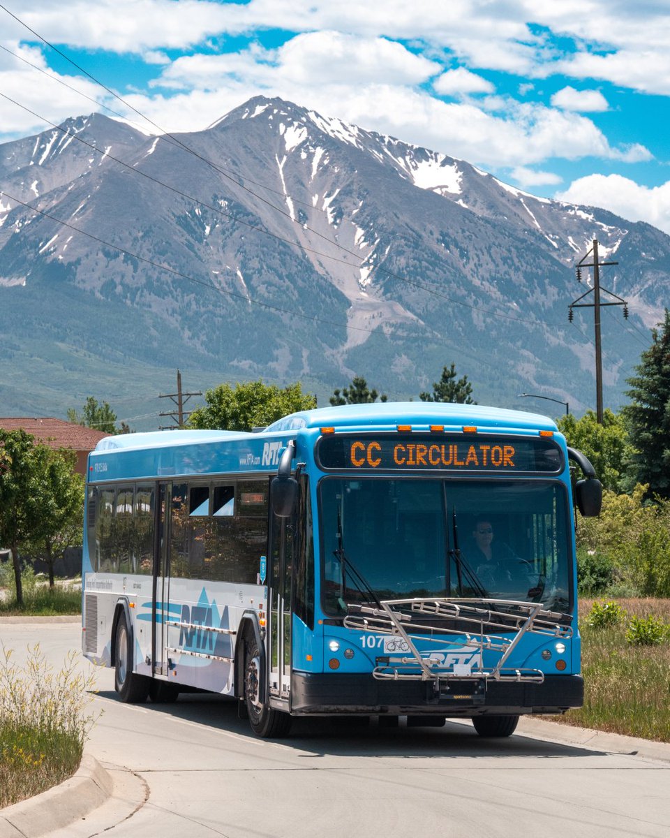 RFTA's tweet image. 🎉 Going to Mountain Fair this weekend?
🚍 Ride the Carbondale Circulator (CC) to get around town — it’s free and runs every 15 minutes!
No need to worry about parking. Just hop on and enjoy the fair!