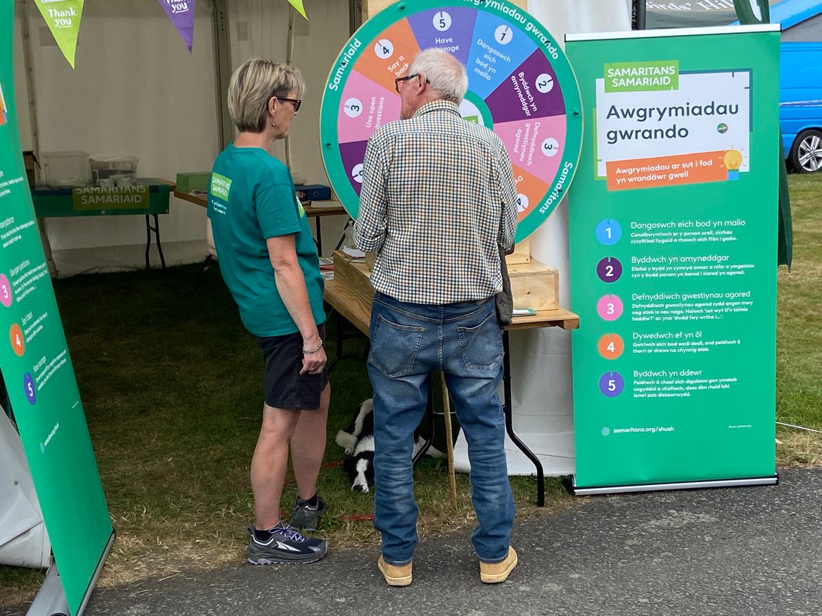 SamaritansCymru's tweet image. Diolch i bawb a ddaeth i&apos;n gweld ni yn Sioe Frenhinol Cymru. Rydyn ni’n gobeithio eich bod wedi dysgu rhai sgiliau newydd i’ch helpu i fod yn wrandäwr gwell.
#RWS2025 #GwrandäwrGwell #AgorLanGwrando