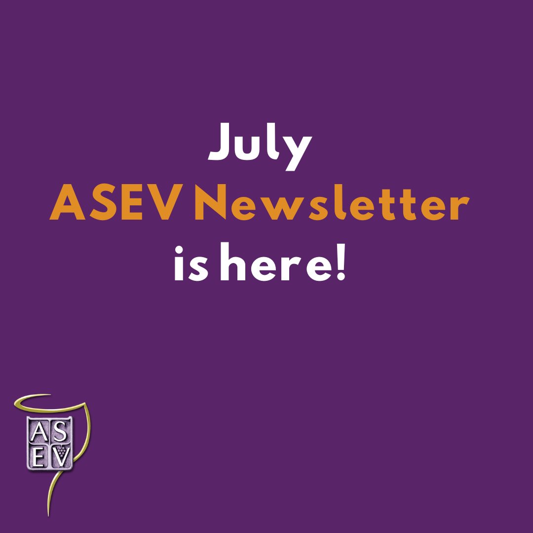Miss the Monterey magic? We’ve got highlights, award winners, and must-see photos from the 76th ASEV National Conference—all in one place. Catch up now: bit.ly/4m4p6LE and don’t forget to follow us for more updates!

#ASEV #GrapeAndWineResearch #Viticulture #Enology