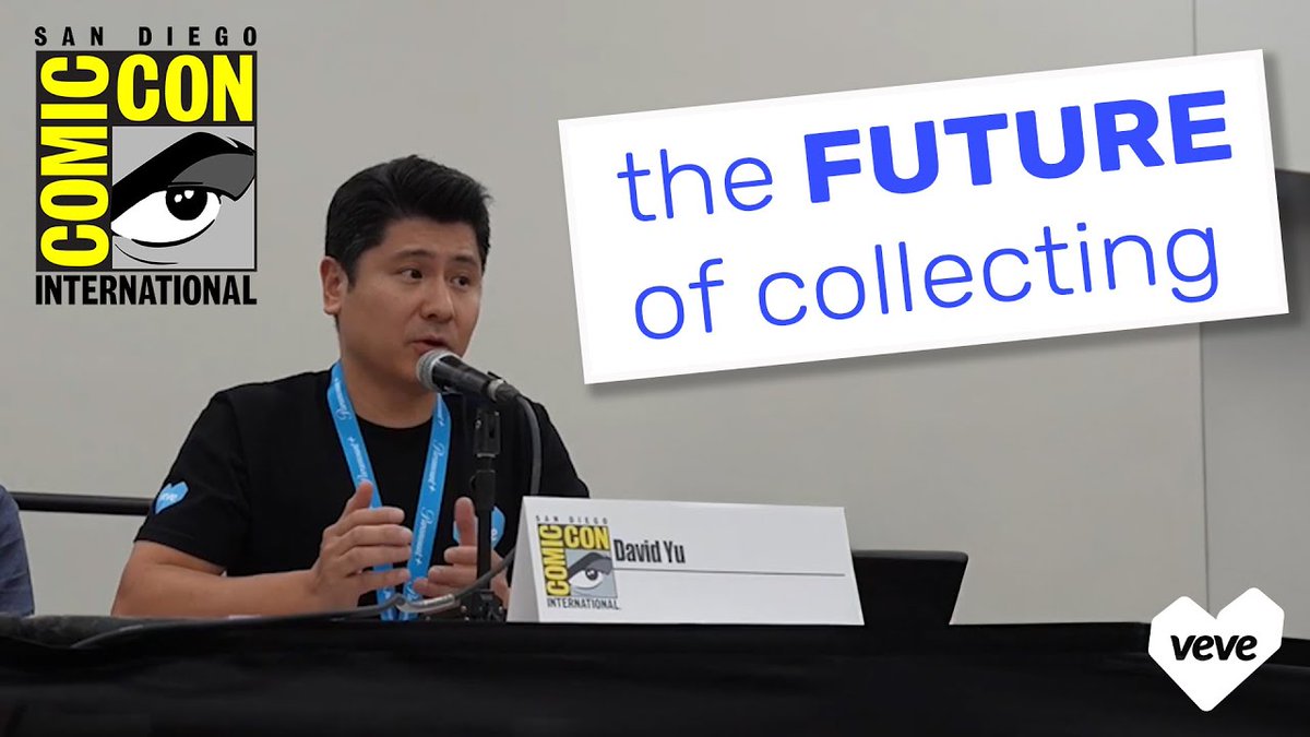 VeVe | Digital Collectibles (@veve_official) on Twitter photo SDCC 2025 DAY 1 💙
✨Full Video: youtu.be/lNjELgMvBNs
Join VeVe CEO and Co-Founder David Yu live from San Diego Comic-Con 2025 as he takes the stage for the panel, "The Future of Collecting."
#SDCC #SDCC2025 #veve <a href="/DavidYuNZ/">David Yu ⭕️</a> SDCC 2025 DAY 1 💙
✨Full Video: youtu.be/lNjELgMvBNs
Join VeVe CEO and Co-Founder David Yu live from San Diego Comic-Con 2025 as he takes the stage for the panel, "The Future of Collecting."
#SDCC #SDCC2025 #veve <a href="/DavidYuNZ/">David Yu ⭕️</a>