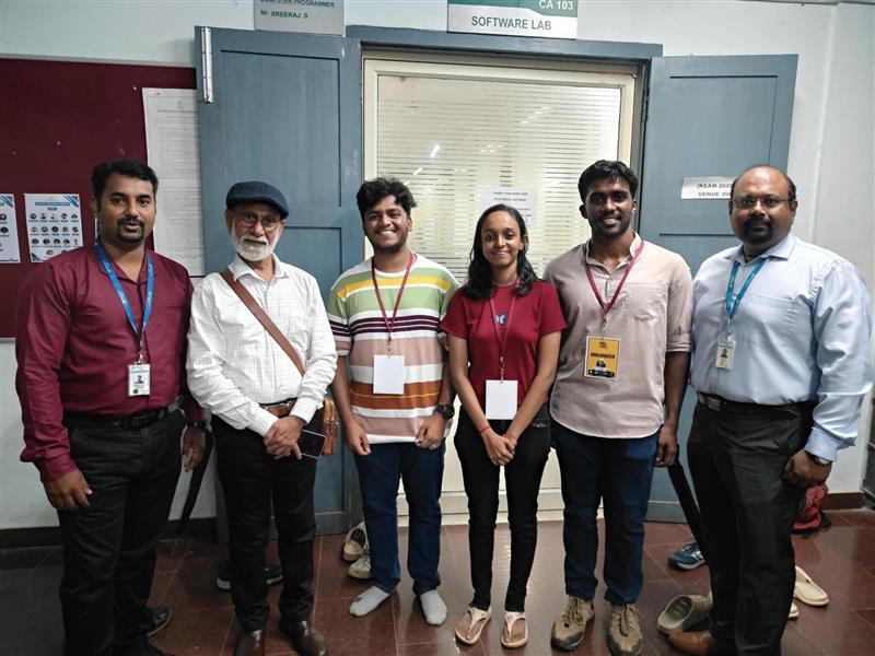 Innovatix_Inc's tweet image. The code is flowing at  reCET 2.0! Proudly title-sponsored by #Macrosoft, we&apos;re live from the College of Engineering, Trivandrum for 36 hours of non-stop innovation.
Our CEO, G. N. Shah, kicked things off with an inspiring keynote on the future of #AI. The countdown is on!