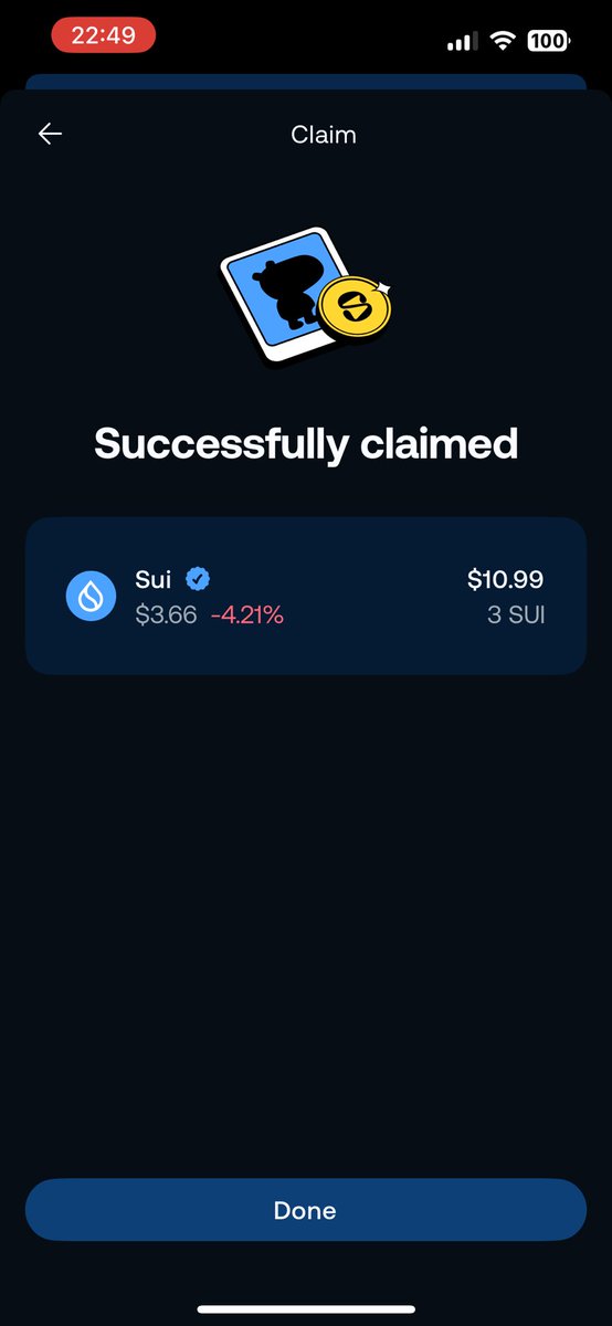 ไปงาน #SUI ได้ AirDrop ค่าน้ำมันเก๋ๆ 😍
#SuiConnect