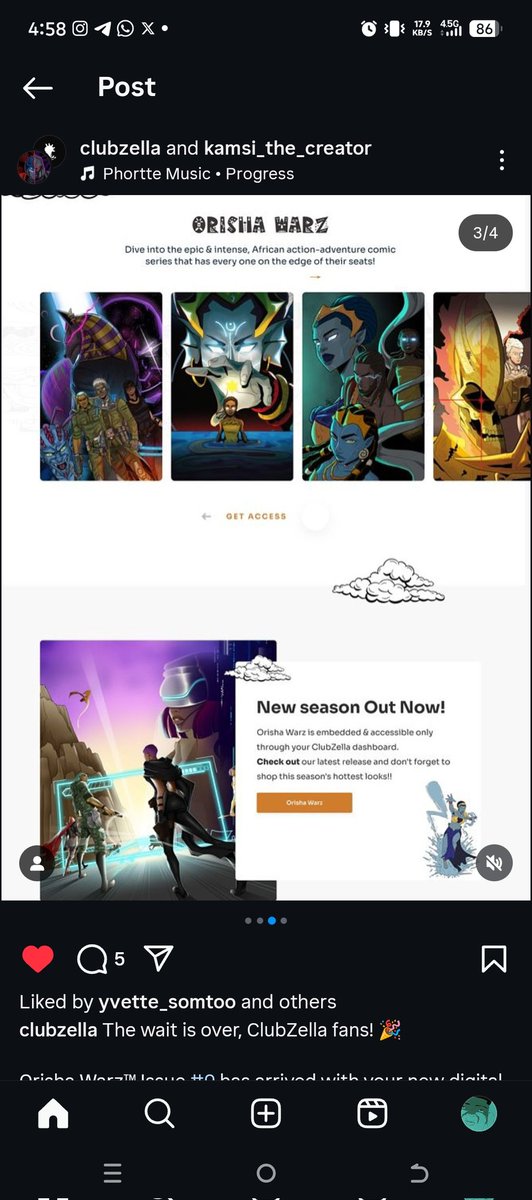Samcil638919's tweet image. instagram.com/p/DMh2GINNjBb/…
Hello everyone, finally issue 0 as well as the website is finally out
My team and I have worked so hard to bring you guys quality art and story straight from Nigeria
Simply reposting will be more than enough to help push this 🙏🙏🙏