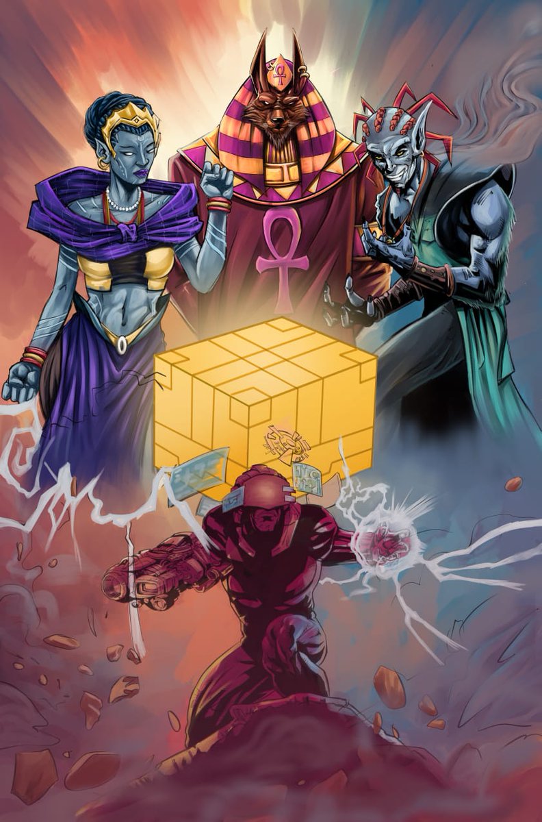 Samcil638919's tweet image. instagram.com/p/DMh2GINNjBb/…
Hello everyone, finally issue 0 as well as the website is finally out
My team and I have worked so hard to bring you guys quality art and story straight from Nigeria
Simply reposting will be more than enough to help push this 🙏🙏🙏