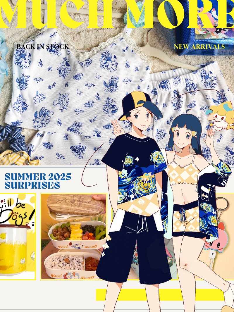 THE STORE IS OPEN! ✨🌊 Poke Aquarium bag, porcelain set, the silly plushies!!!

💫Link below and on bio