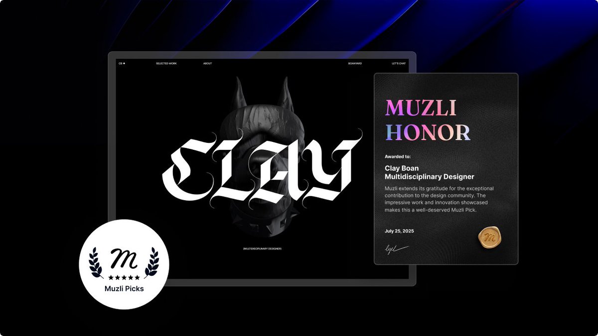 Muzli tweet media