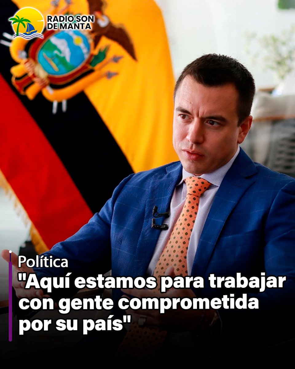 radiosondemanta's tweet image. Tras el anuncio del Gobierno de despedir cinco mil funcionarios públicos, el presidente Daniel Noboa se refirió del tema destacando que la decisión ocurre para reducir el tamaño del Estado y mejorar la eficiencia institucional. 

&quot;Aquí estamos para trabajar con gente comprometida…