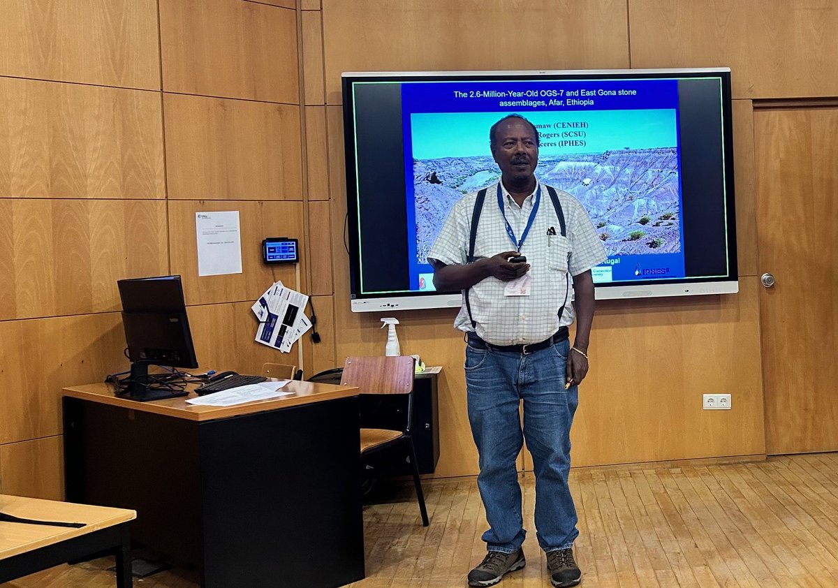 CENIEH's tweet image. #ICTSNews
The CENIEH presents research on sites in Algeria and Ethiopia at the meeting of the Society of Africanist Archaeologists 

+info: cenieh.es/en/press/news/…
