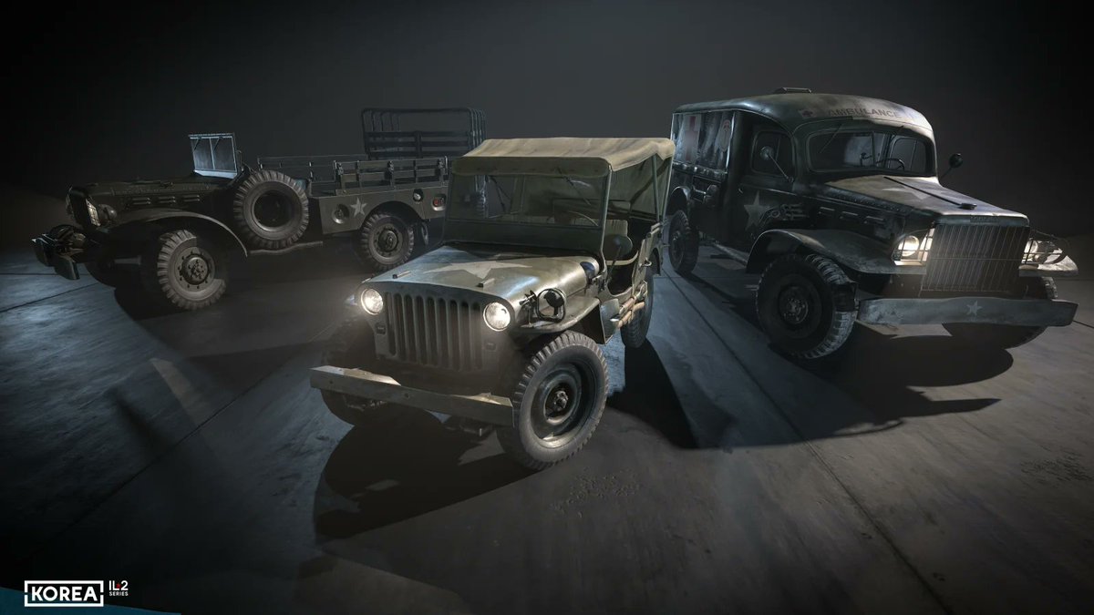 il2series's tweet image. Hey everyone! Today, we have a look at the vehicles coming to the "blue" side in Korea. All the details are here! il2-korea.com/news/dd_41